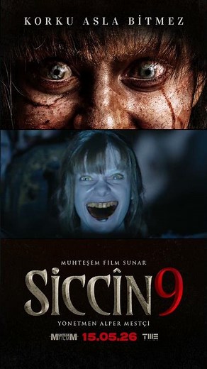 Korkunun Tek Adı: SİCCİN 9 🔥 Yarın Sinemalarda! Hazır mısınız?🎟️ #siccin9 #sinemalarda #muhteşemfilm