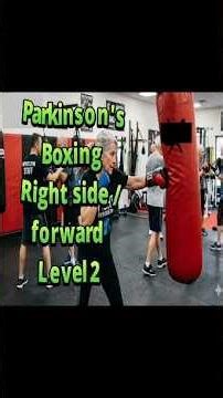 193p Therapeutic Right punch drill | Level 2 | #boxing #boxingtraining #parkinsonsexercise