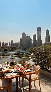 8.4K views · 209 reactions | Begin the day with an elaborate and creative continental breakfast buffet featuring a unique Ã la carte menu. #armanihotel #dubai #burjkhalifa #breakfastviews | Armani Hotel Dubai | Facebook