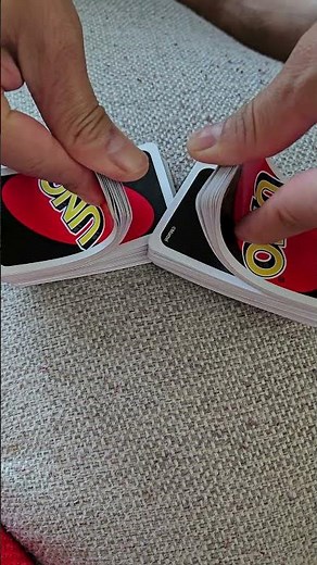 how to shuffle uno cards