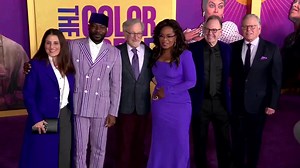 10K views · 458 reactions | Oprah Winfrey and Steven Spielberg brought their star power to the Los Angeles premiere of 'The Color Purple,' joining the cast of the new musical adaptation. | Reuters | Facebook