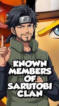 Naruto clans - Sarutobi clan all known members #shorts