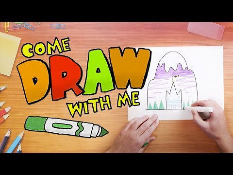 How to Draw a Temple | Come Learn with Me