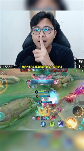 Maniac biasa aja day 2 #mlbb #mobilelegends