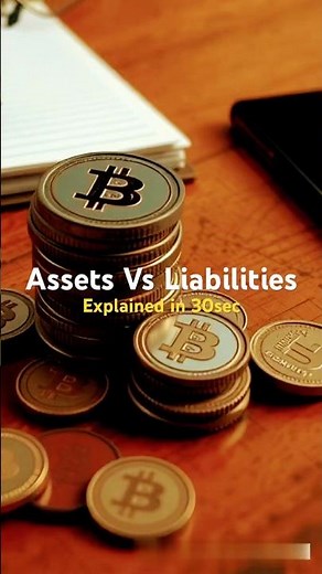 Assets vs Liabilities Explained in 30 Seconds | Accounting Basics for Beginners #usa #viralvideo