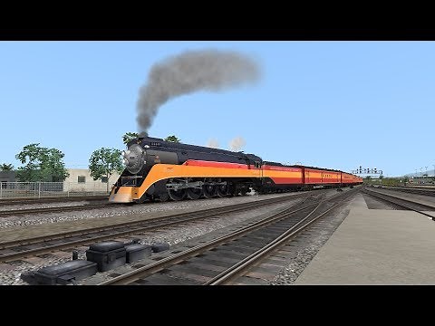 Train Simulator 2020 G-TraX Southern Pacific GS-4 Daylight Steam Locomotive Mod Pack Preview