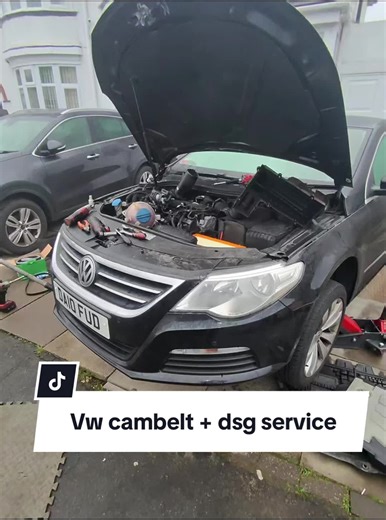 Vw Passat CC Cambelt and DSG Service Guide