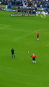 David Beckham magic 🪄 #pl #premierleague #manutd #legend #freekick #beckham #davidbeckham #indonesia | Premier League