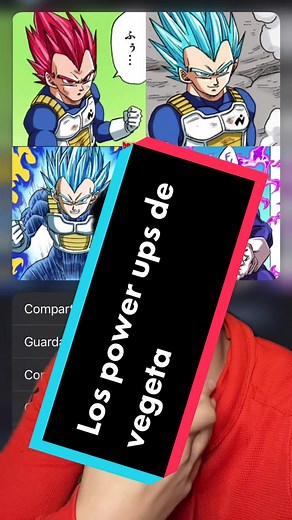 Vegeta y sus Power ups #vegeta #dragonball #anime #manga #dragonballsuper #celeryz