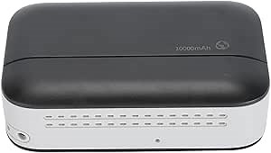 4G LTE Portable Router, 10000mAh Power Bank, Mobile Hotspot with Micro SIM Card Slot, Sharing Up to 10 Users, Dongle for Home Travel Business