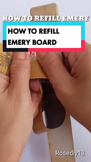DIY Emery Board Tutorial: Nail Care Tips