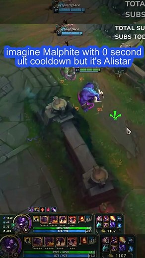 League of Legends Alistar Ulti Gameplay Highlight