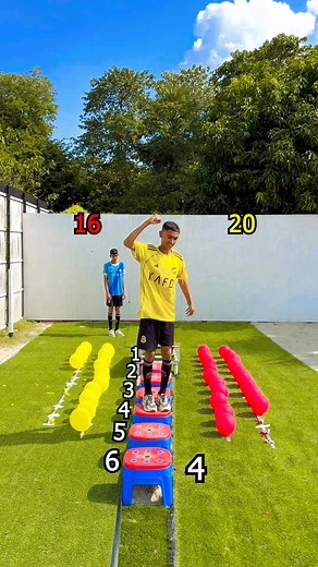 Who Will Win Innovative Long Jump Amazing game Challlenge #challenge #viralgame #GameChallenge | Inaaya Game Challenge