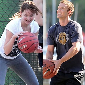 March Madness: See Jennifer Lawrence, Justin Timberlake and More Stars Playing Basketball