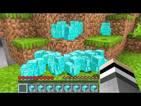 MINECRAFT ale z BLOKÓW WYPADAJĄ LOSOWE PRZEDMIOTY!