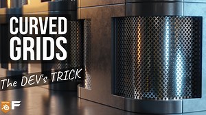 How can the grids follow a curved surface? | BlenderNation Bazaar