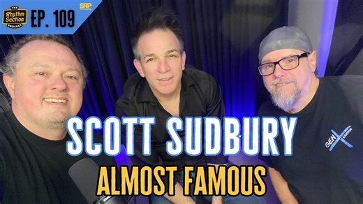 Scott Sudbury | Almost Famous Memphis | TRS - #109 In this packed episode of The Rhythm Section Podcast, hosts Derrick and Jeff kick things off by recapping their Friday night hang at Nashoba, where they caught a killer set from their friends in Land/Divided. Derrick also gives a big shout-out to Matt Montgomery and Jennifer Red Tyler at Supernova Music for coming through in the clutch with some much-needed gear support. The featured interview spotlights Scott Sudbury—lead guitarist, vocalist, a