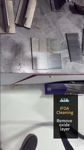 Watch Laser Remove Oxide Layer Instantly | Metal Cleaning Test