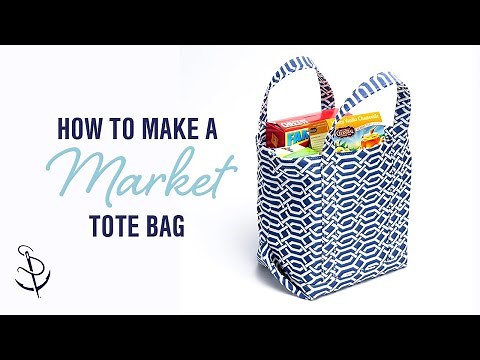 How to Make a Market Tote Bag