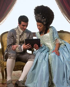 637K views · 32K reactions | the first scene with Queen Charlotte & Just George  : Queen Charlotte (TV-MA just for parents) | Netflix Family | Facebook