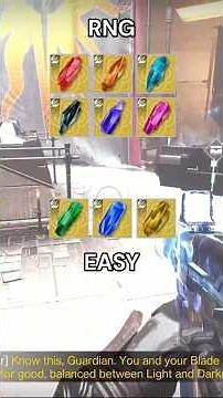 How to get all Dark Crystals for the Praxic Blade | 9 Earnable Colors | Destiny 2: Renegades
