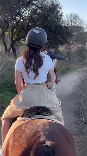Girl riding