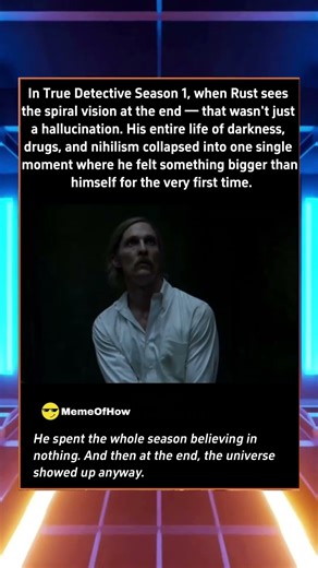 The Moment Rust Cohle Stopped Being a Nihilist