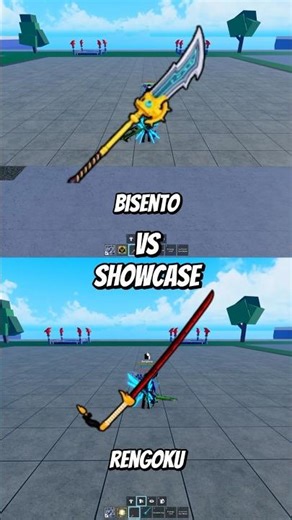 Bisento vs Rengoku #bloxfruit #roblox #bloxfruits #dispecs