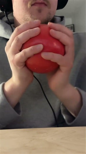 Exercise Ball Sounds #asmr #excercise #tappingasmr #tapping