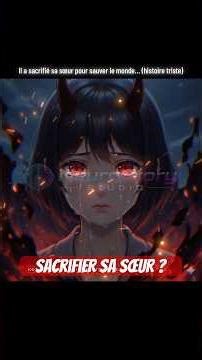 Il a abandonné sa sœur pour sauver l’humanité… #anime #shorts #histoiretouchante #viral #motivation