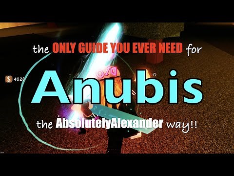 [YBA] Anubis: How to use Anubis - The Only Guide You Will Ever Need! · Roblox Tutorial & Skilll Tree