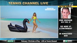 Behind the Scenes Look at Genie Bouchard's Sports Illustrated Swimsuit Shoot