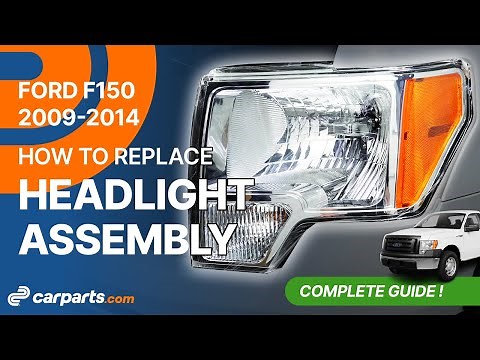 How to Replace the Headlight Assembly 2009-2014 Ford F150 🚗