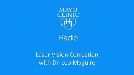 Dr. Leo Maguire, an ophthalmologist, explains how laser-assisted in situ keratomileusis (LASIK) eye surgery can correct common vision problems. To learn more about LASIK, visit: https://mayocl.in/2MzM3a5. | Mayo Clinic