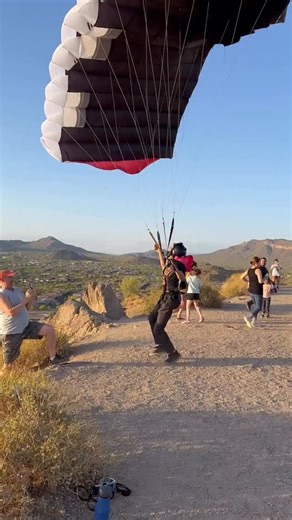 Exile BASE on Instagram: "When it’s too windy to jump your Gryphus off a cliff, you can take it soaring 😂 #paragliding #skydiving #basejumping #funny"