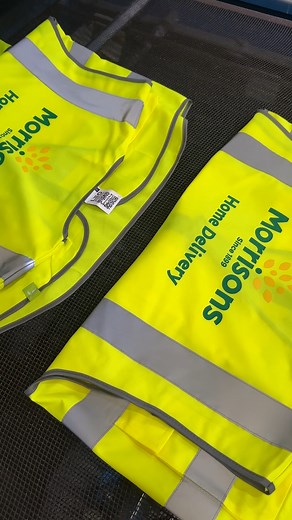 🦺 Hard to miss at Morrisons High-vis vests branded and ready for busy shifts. From small teams to national retailers, we sort workwear that keeps everyone seen. Need hi-vis for your business? Start your order at workwearexpress.com | Workwear Express
