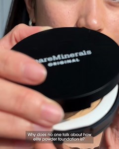 NEW ORIGINAL Pressed Powder Foundation: crafted with minimal ingredients for true-to-you coverage and Mineral SPF 15 protection. | bareMinerals