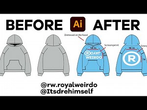 HOW TO DESIGN CLOTHES ON ILLUSTRATOR FOR YOUR CLOTHING BRAND (FOR BEGINNERS)
