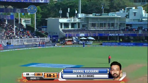 IPL 2015 M41: RR vs SRH – Match Highlights