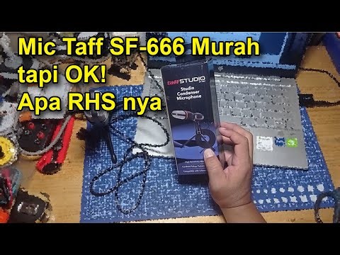 Cek Jeroan Microphone Condenser Entry Level Taffstudio SF 666