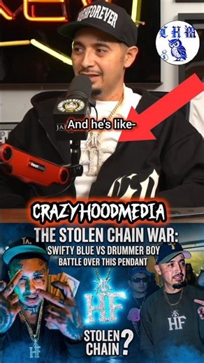 YOUNG DRUMMER BOY EXPOSES STOLEN CHAIN DRAMA😳 BEEF WITH SWIFTY BLUE?😱 #youngdrummerboy ##swiftyblue