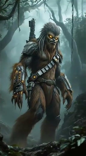 I Fused Chewbacca with Predator… and it went FULL HUNTER MODE 😳🔥
