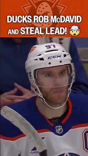 Clutch Ducks ROB McDavid BLIND 🙈