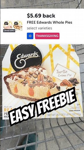 Edwards dessert pie for FREE! #shopwithme