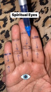 Spiritual eyes.. do you have this sign in your hand #palmistry #reels #astrology #love #spiritual | Asad Raza -AR Palmistry Numerology