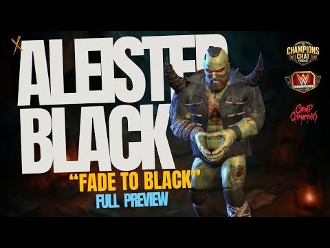 Back from the Dead | Aleister Black "Fade to Black"