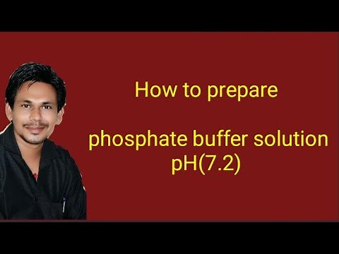 How to prepare phosphate buffer solution pH =7.2
