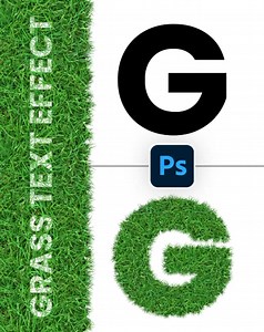 525K views · 6.6K reactions | How to create a grass text effect in Photoshop #adobephotoshop #photoshop #typhography #typho #texteffect #grasseffect #photoshoptipsandtricks #photoshoptutorial #graphicdesign #graphicdesigner #photoshoplearning | Hersan Design | Facebook