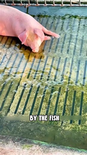 MrAladdin | This Pig-Fish Farming Method is Pure Genius! The person who invented pig-fish co-cultivation is truly a genius. Raising pigs and fish... | Instagram