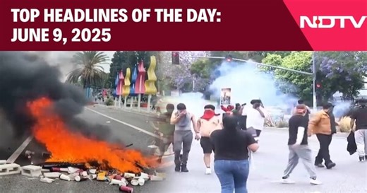 Los Angeles Riots | LA Immigration Riots: Protests Intensify | Headlines Of The Day: June 9, 2025